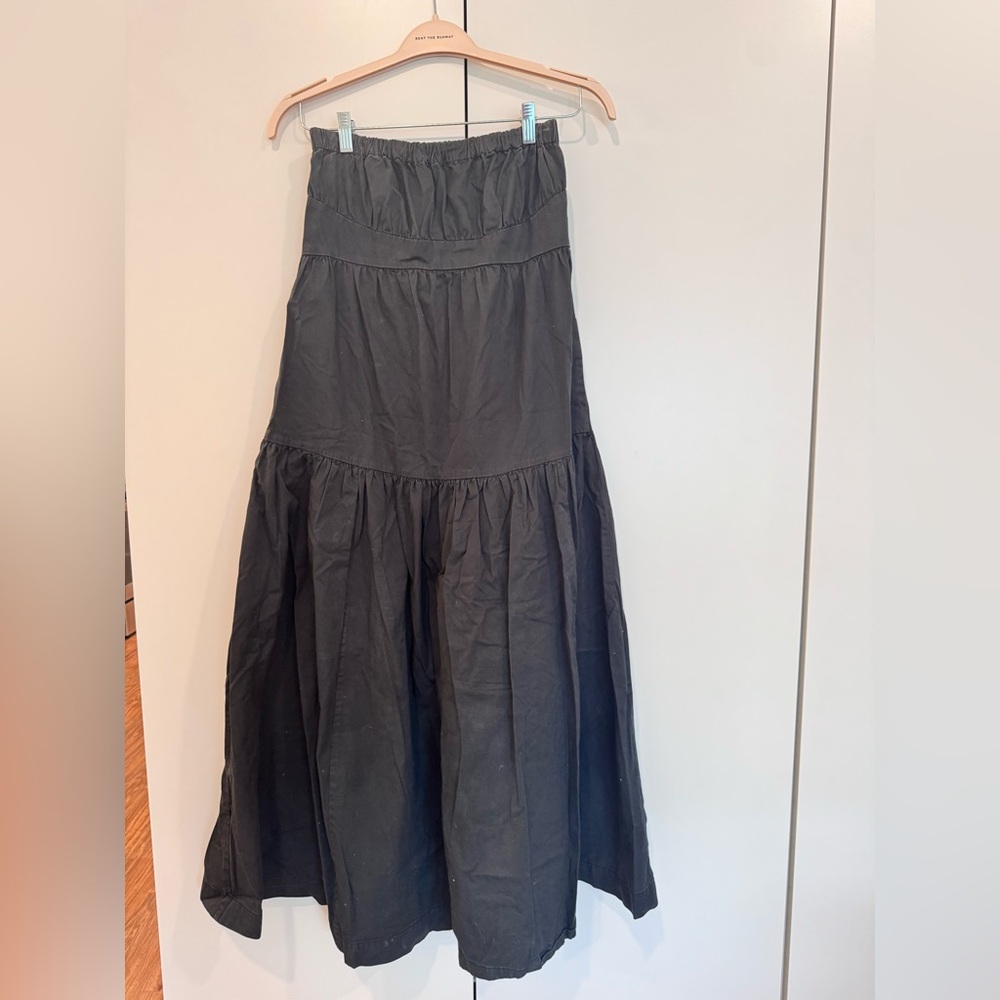 Urban Outfitters Black A-line Maxi Dress Resort Wear